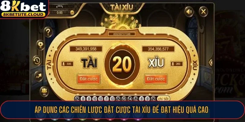 Áp dụng các chiến lược đặt cược tài xỉu để đạt hiệu quả cao